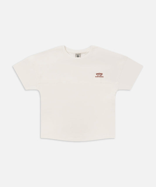 Indie Kids The Surfrider Tee Off White