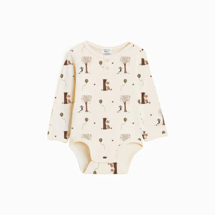 Sweet Child of Mine - Henley Bodysuit - Autumn Bears