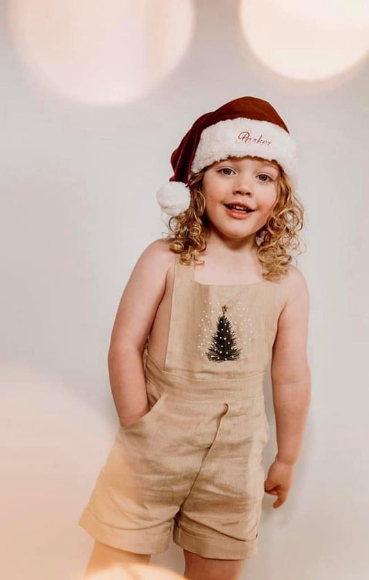 Sweet Child of Mine - Boys Linen Overalls