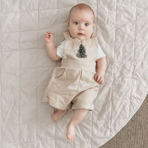 Sweet Child of Mine - Boys Linen Overalls