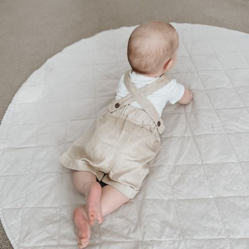 Sweet Child of Mine - Boys Linen Overalls