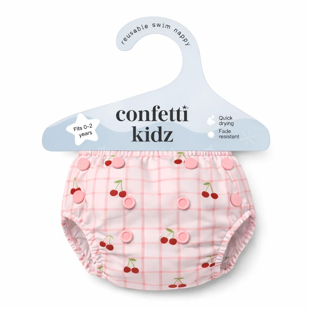 Reusable Swim Nappy | Cherry Bloom