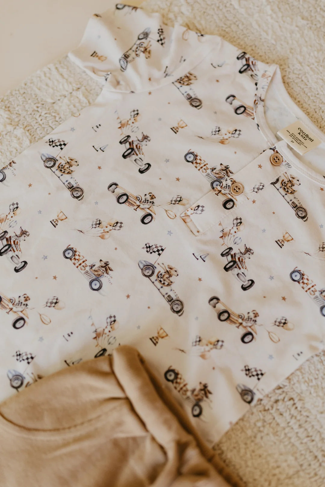 Pup Racer | Henley Tee