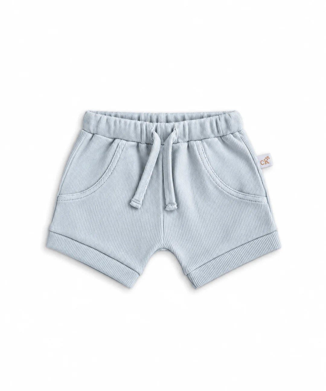 Sky Ribbed Shorties