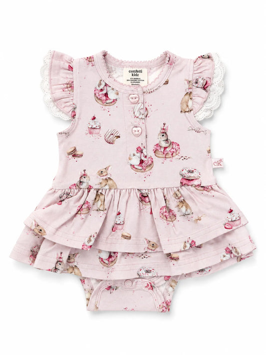 Sugar Bunnies | Bodysuit Dress