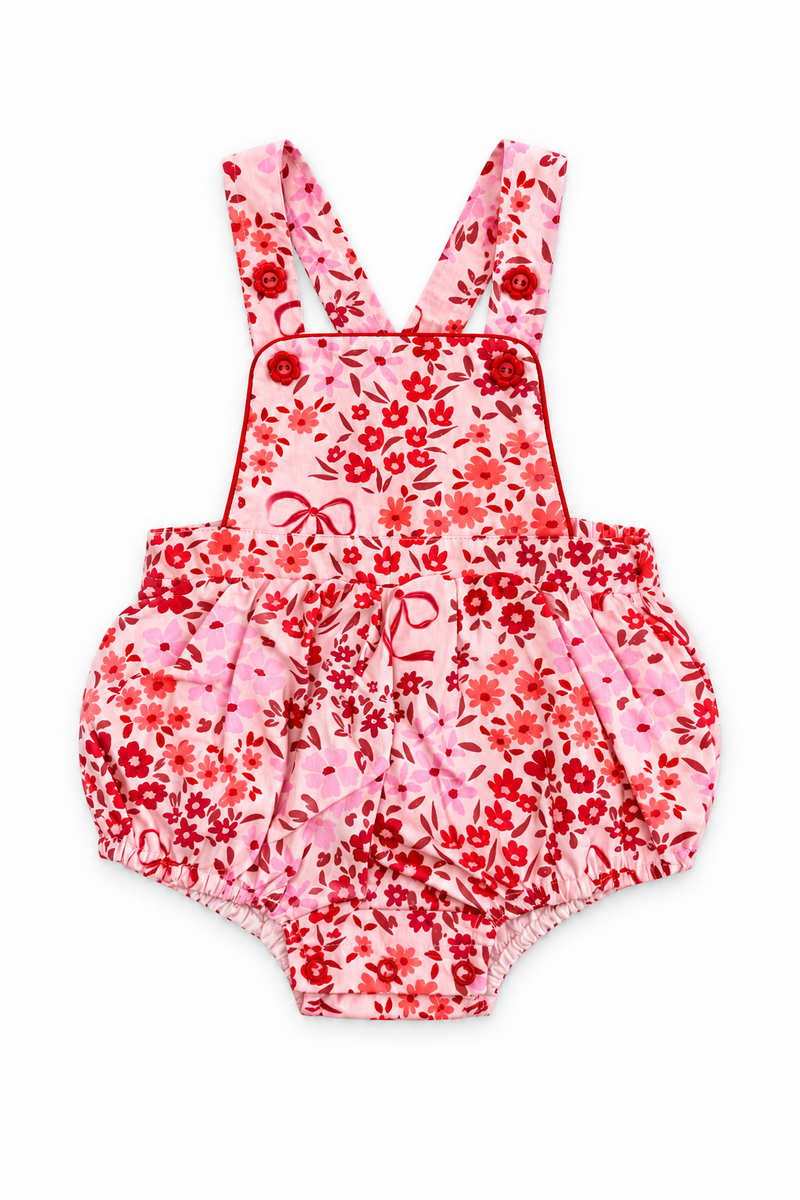 Sugarplum Floral Romper
