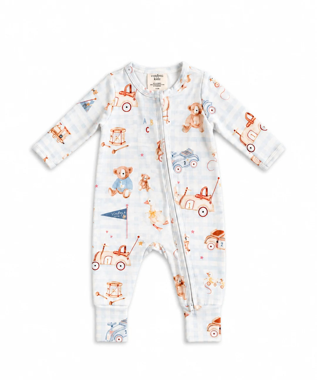 Toy Parade | Bamboo Zipsuit
