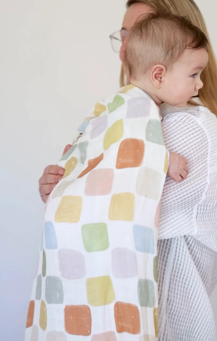RAINBOW NEST 🌈 Baby Muslin Swaddle