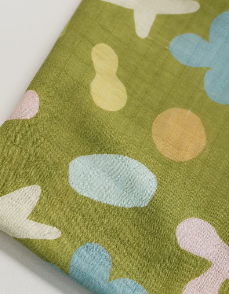 WHIMSY GROVE 🍃 Baby Muslin Swaddle