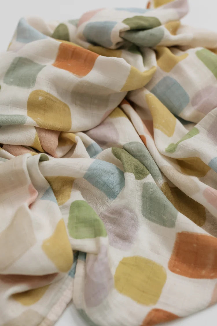 RAINBOW NEST 🌈 Baby Muslin Swaddle