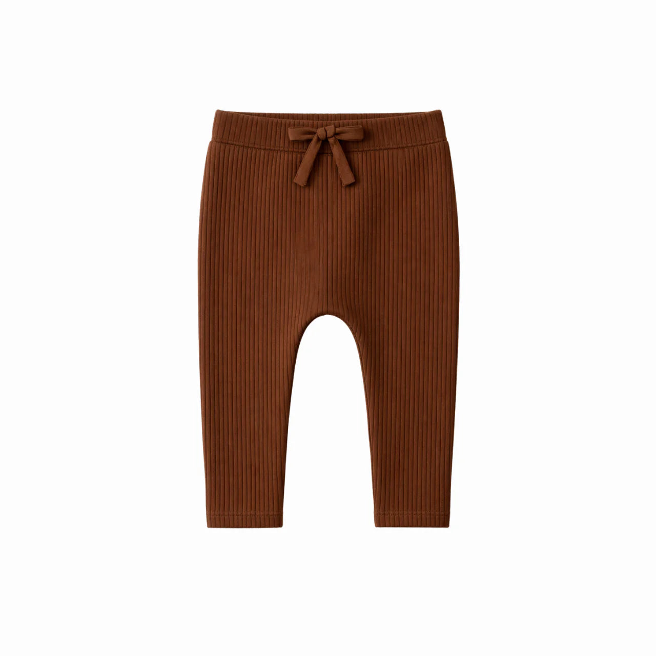 Chocolate Ribbed Leggings