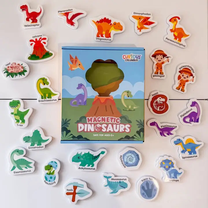 Curious Columbus - Magnetic Dinosaurs