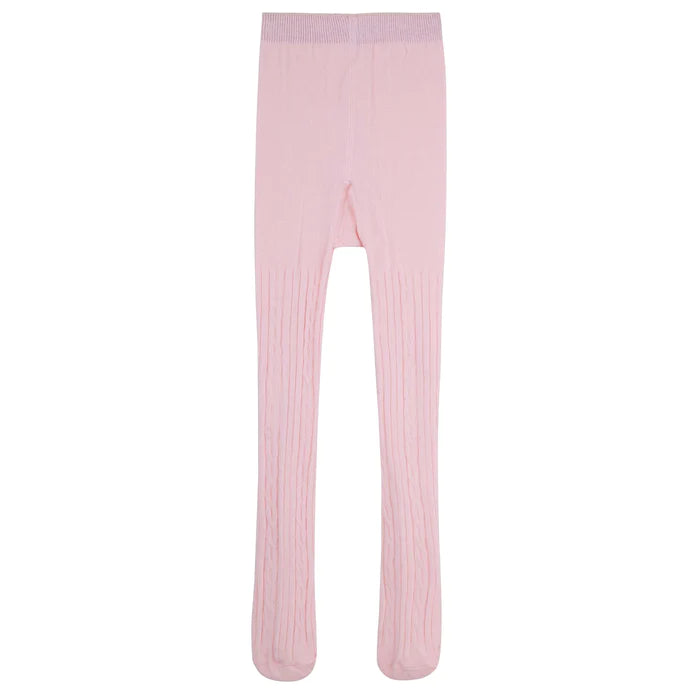 Designer Kidz - Rib Tights - Pale Pink