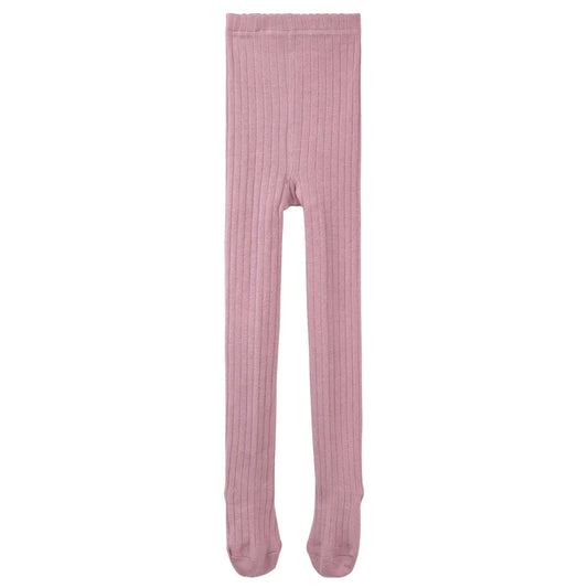 Designer Kidz - Rib Tights - Pink