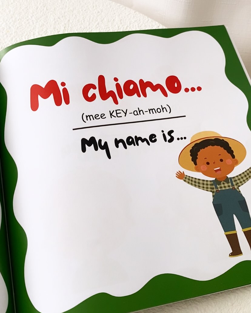 I is for Italiano: Italian Words & Phrases for Little Learners