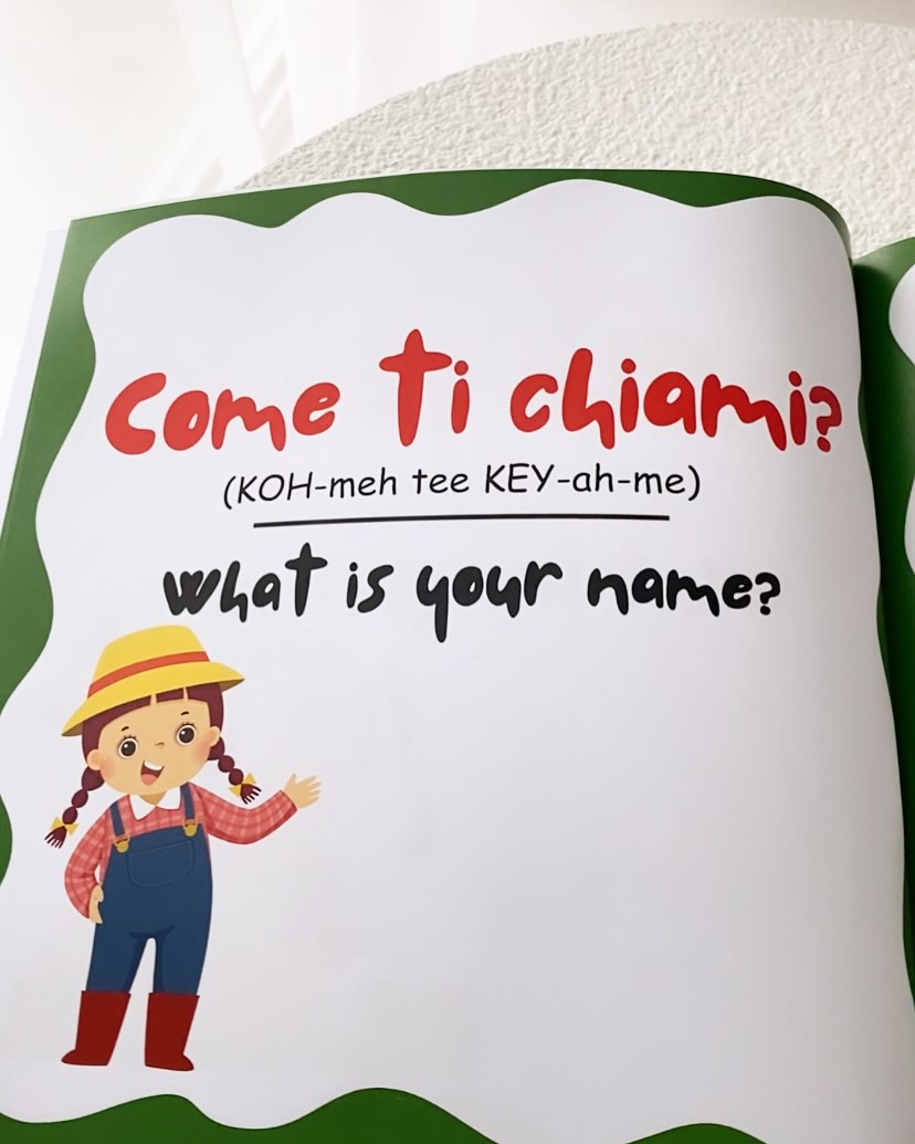 I is for Italiano: Italian Words & Phrases for Little Learners