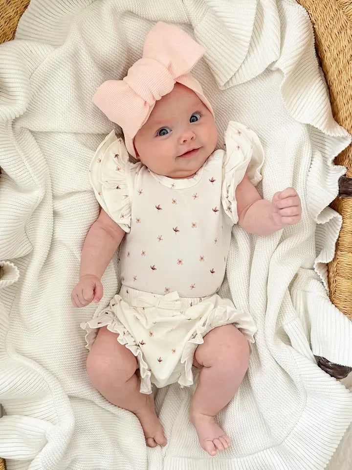 Bamboo/Organic Cotton Olivia Bodysuit - Audrey