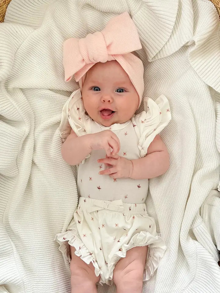 Bamboo/Organic Cotton Olivia Bodysuit - Audrey