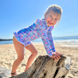 Mermaid Shell 2 pc rashie & bikini set