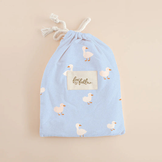 Blue Ducks Organic Fitted Bassinet Sheet/Change Pad Cover