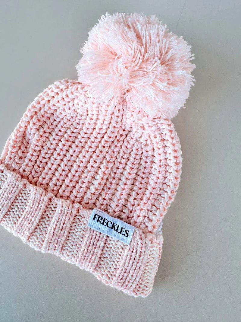 Chunky Cotton Beanie Sweetpea