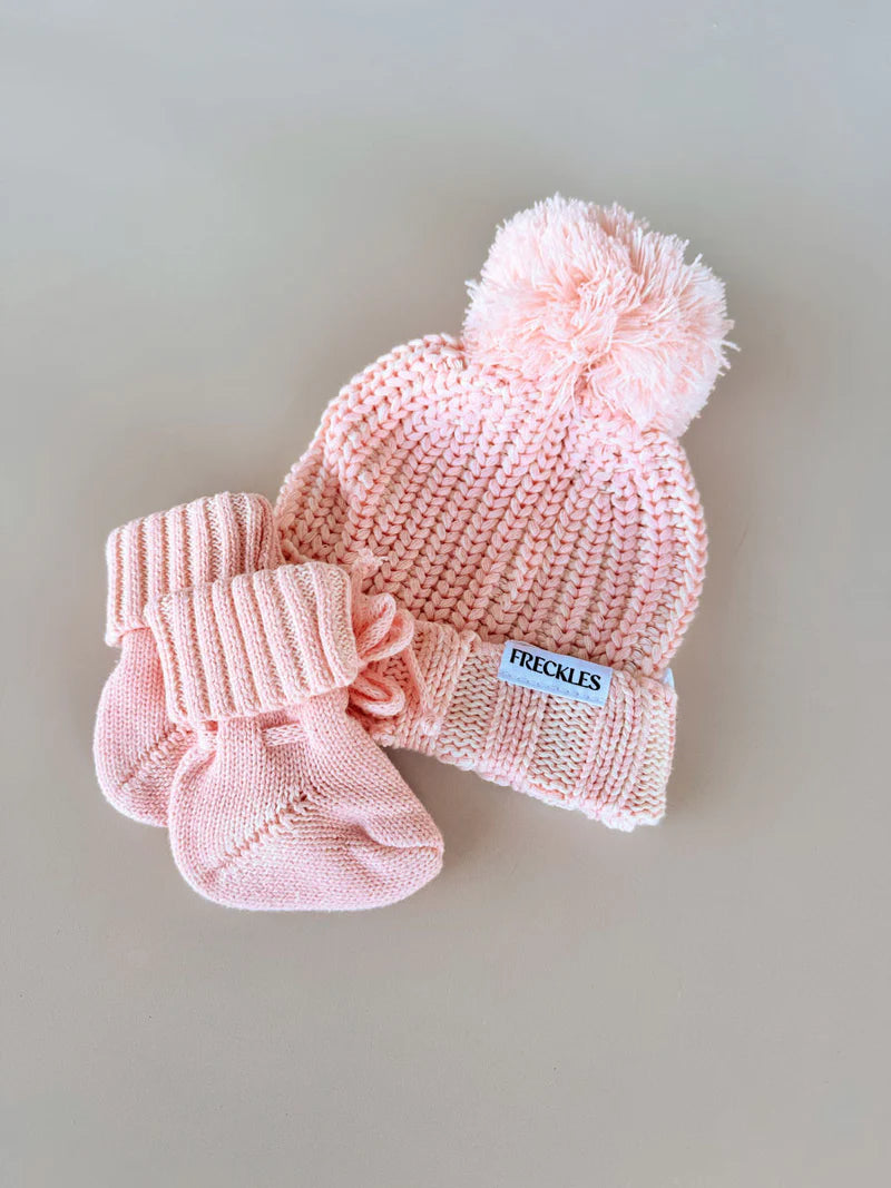 Chunky Cotton Beanie Sweetpea