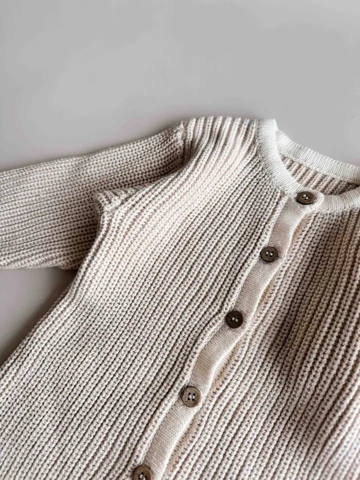 Chunky Full Romper | Oat