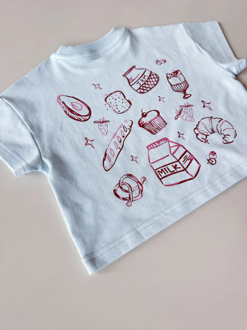 Breakfast Club Tee | Sky