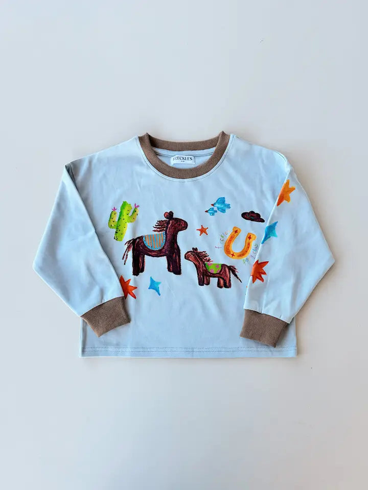 Pony Club Ls Tee | Dove