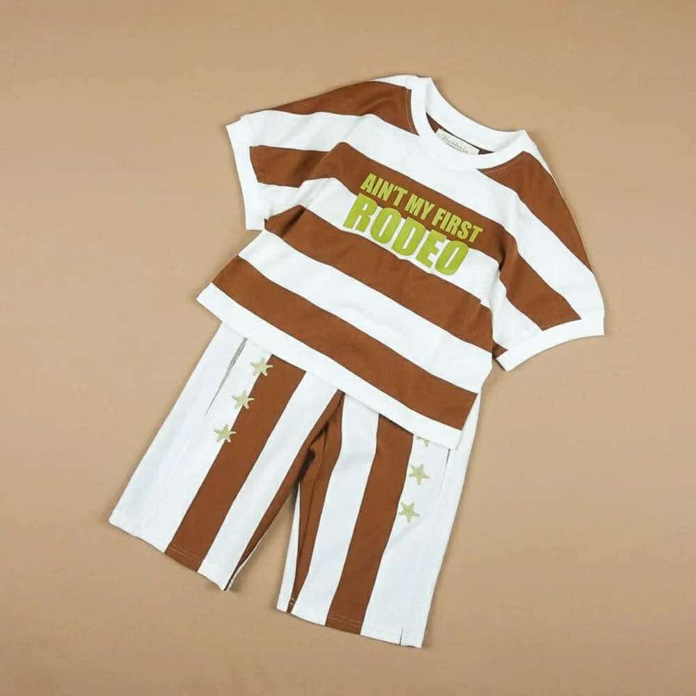 Freckly Ollie Rodeo Jersey cotton Tee