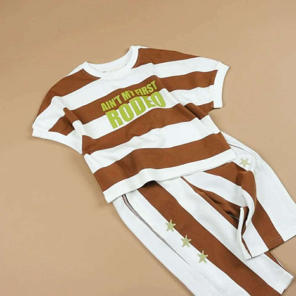 Freckly Ollie Rodeo Jersey cotton Tee