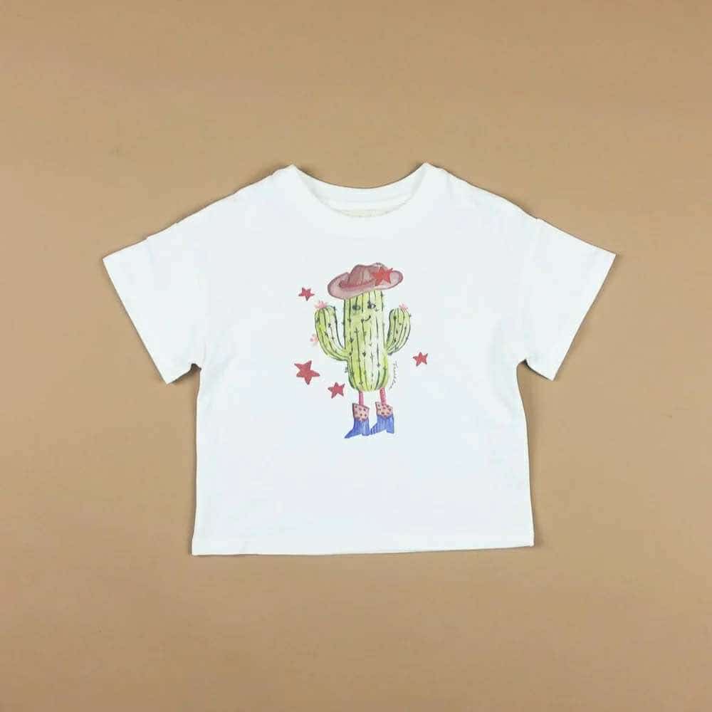 Freckly Ollie Mr Cactus Jersey cotton Tee