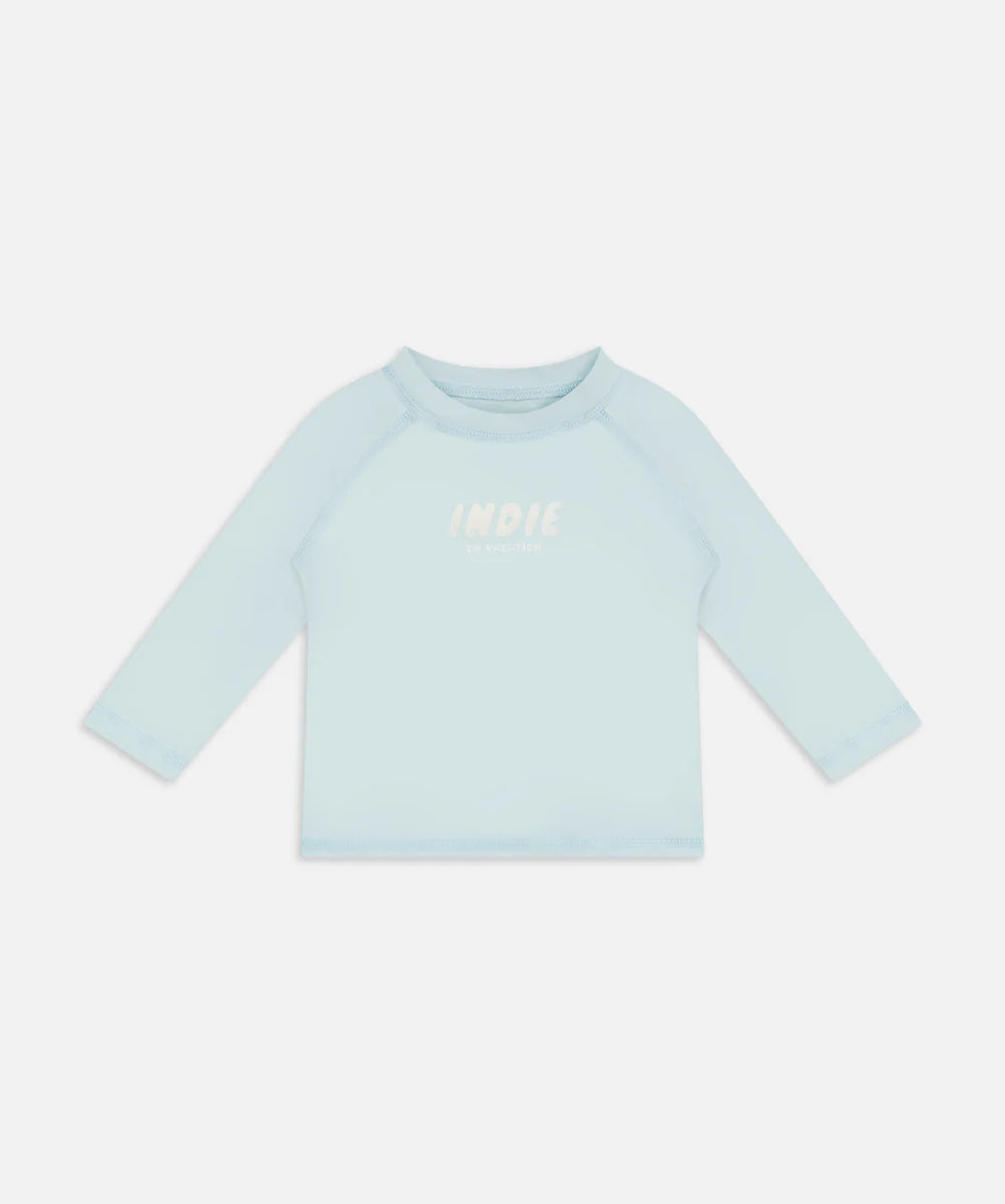 Indie Kids - The All Day L/S Rashie - Ice Blue