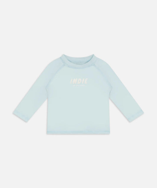 Indie Kids - The All Day L/S Rashie - Ice Blue