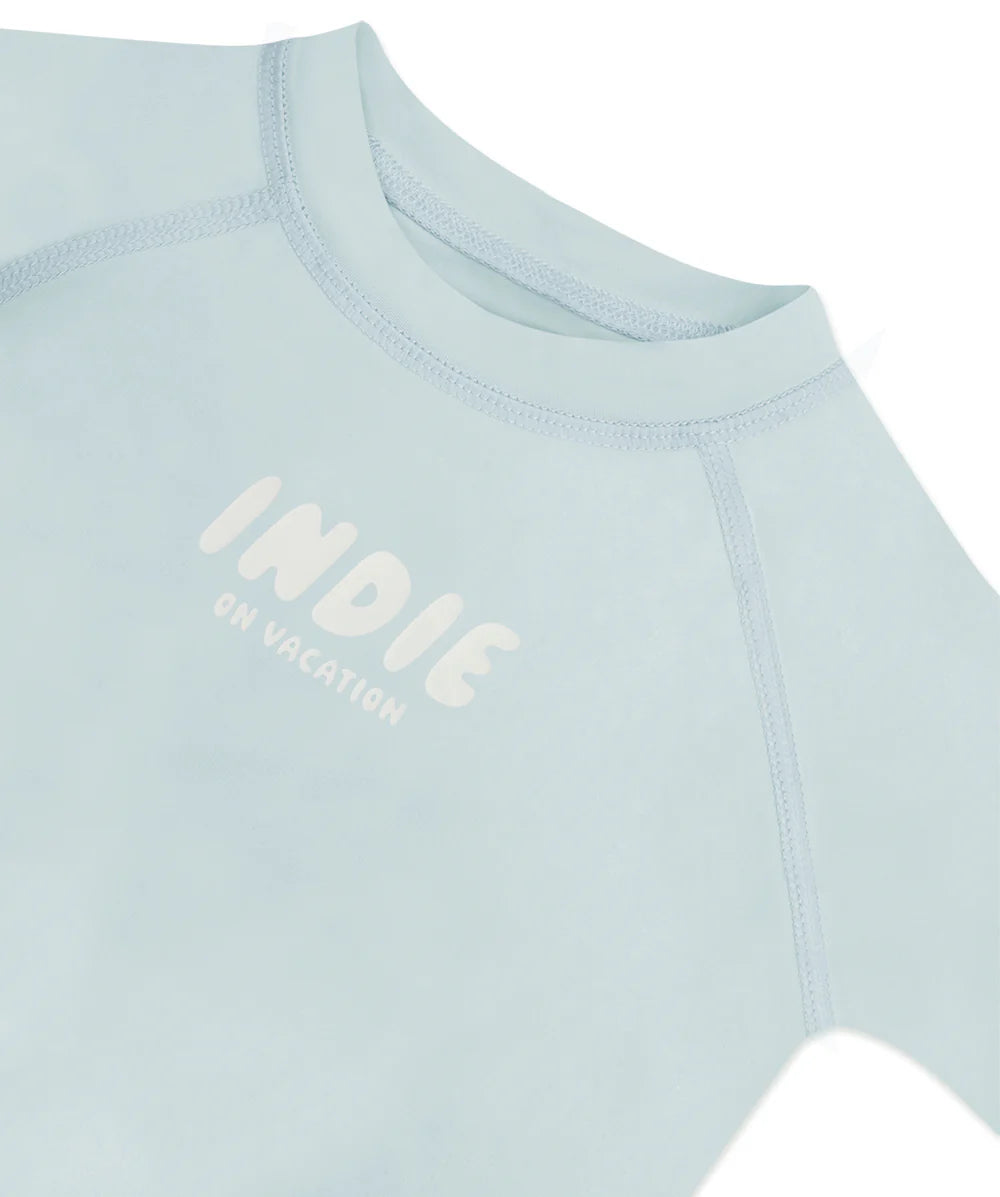 Indie Kids - The All Day L/S Rashie - Ice Blue