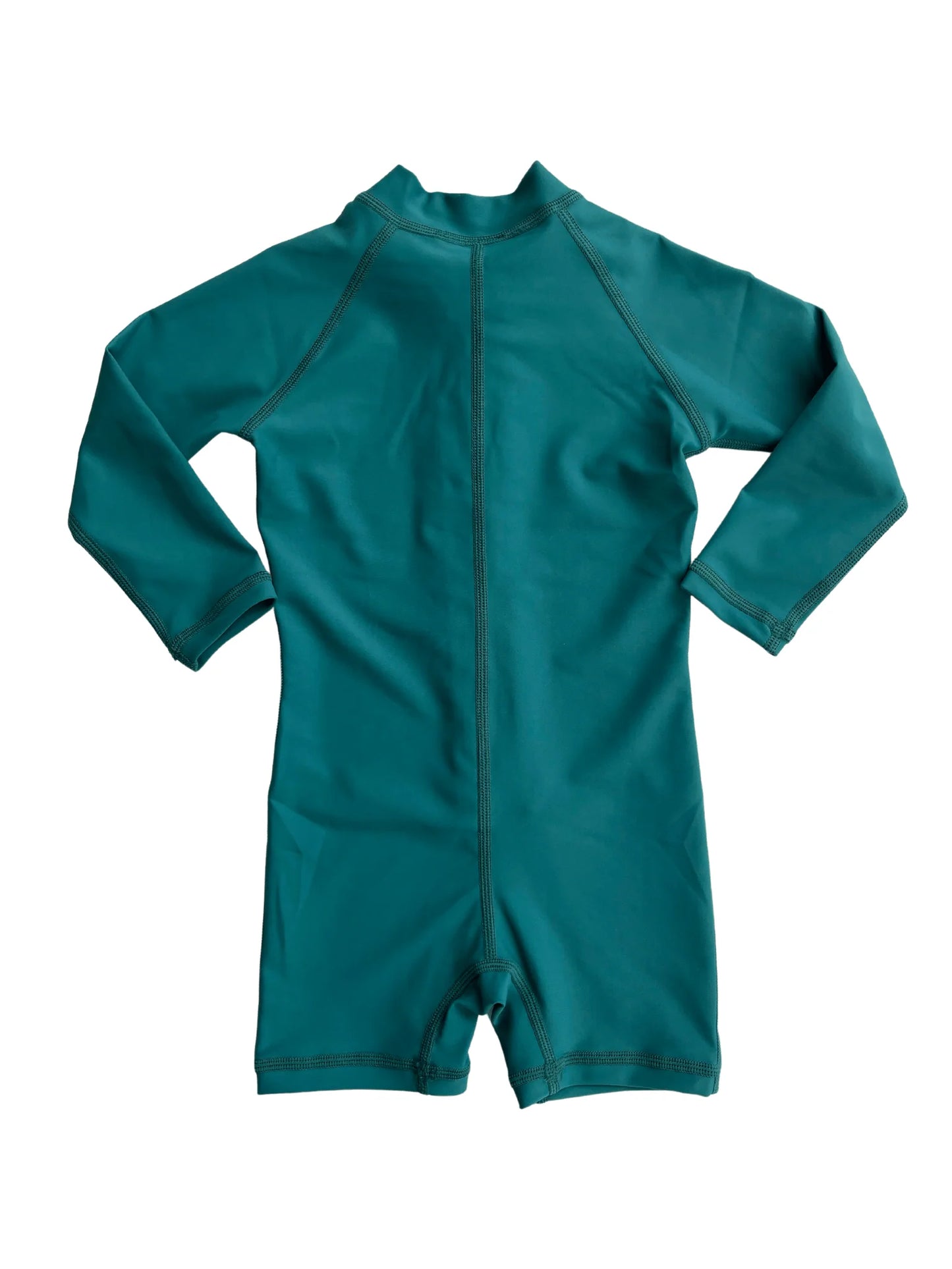 Kicky Swim - One Piece Rashgaurd Suit Dark Teal