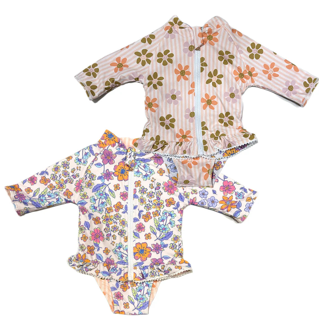 Bay Of Alice Reversible Infant Separates Suit