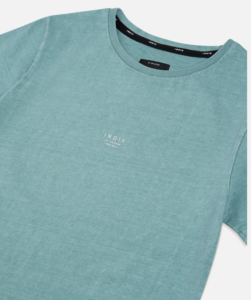 Indie Kids - The Marcoola Tee - Lt Teal