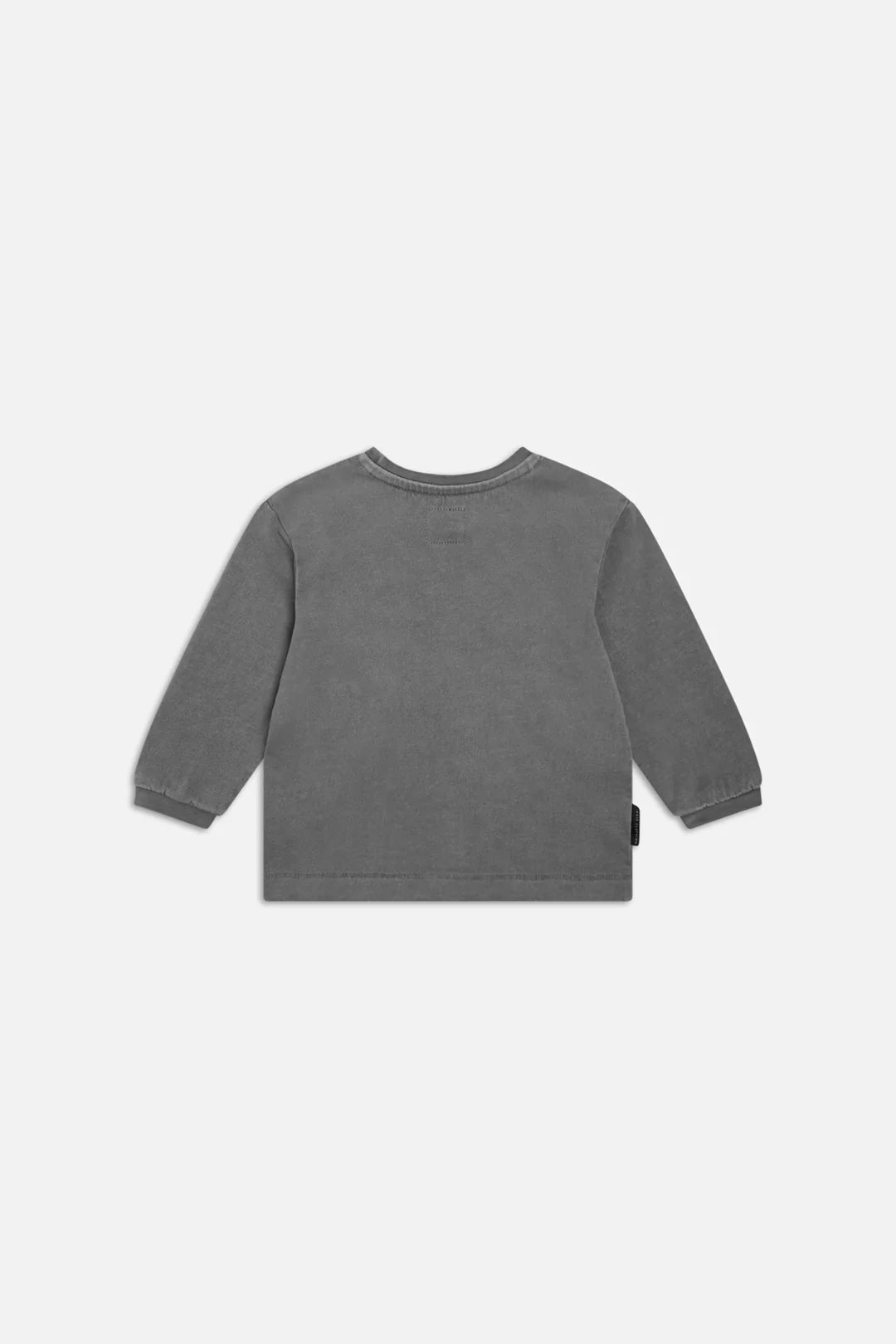 Indie Kids - The Indie Oversize LS Tee - Charcoal