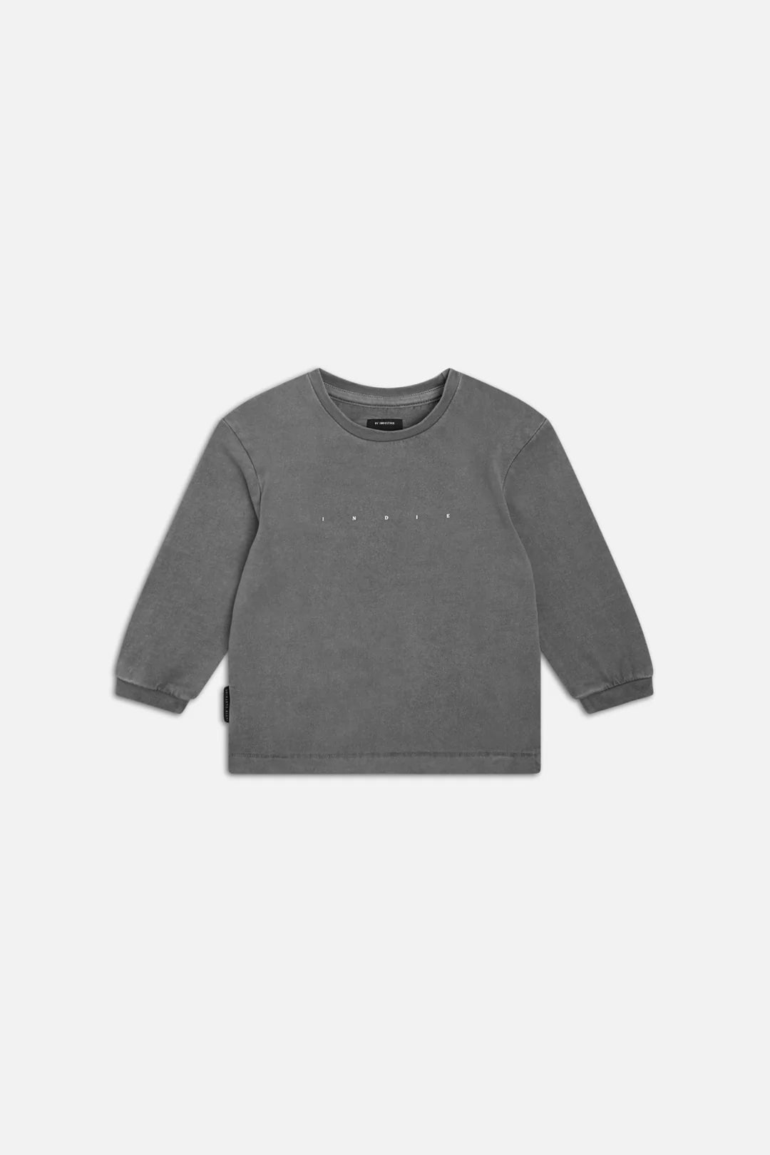 Indie Kids - The Indie Oversize LS Tee - Charcoal