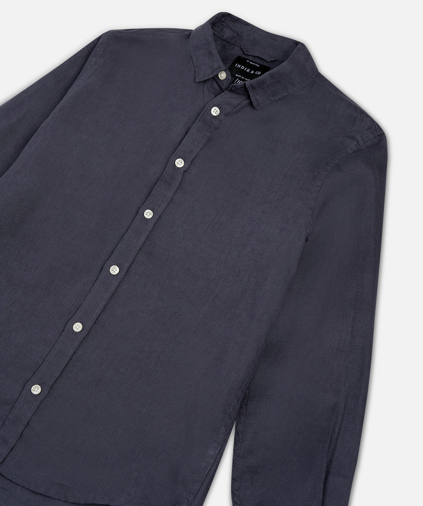 Indie Kids - Tennyson LS Shirt - Marine