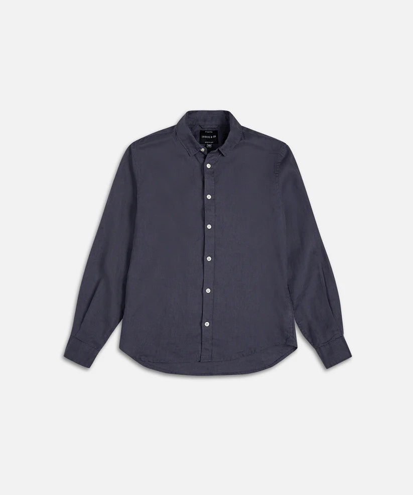 Indie Kids - Tennyson LS Shirt - Marine