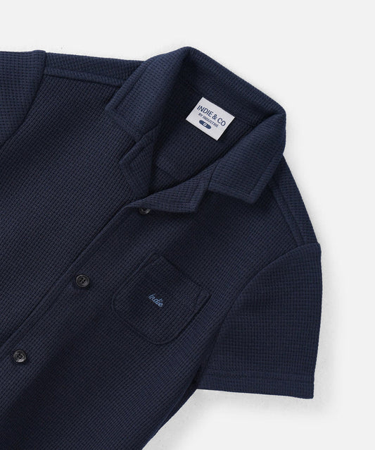 The New Flynn S/s Shirt - Navy