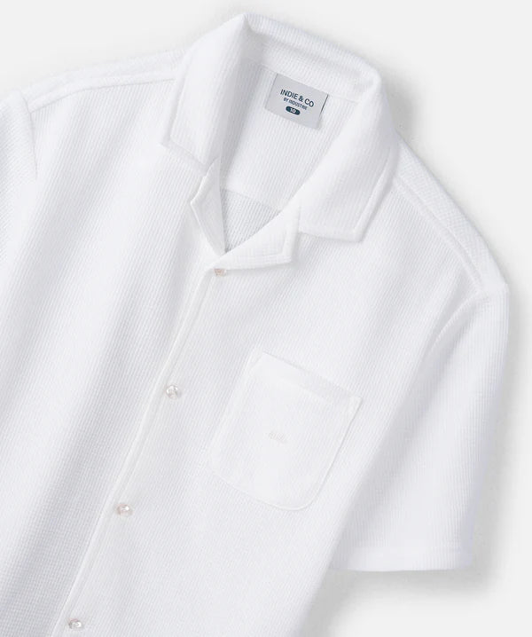 The New Flynn S/s Shirt - Chalk