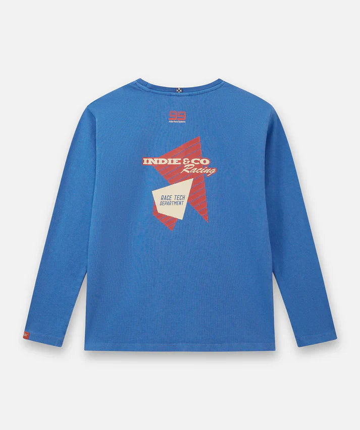 The Gainseville L/s Tee - Racing Blue