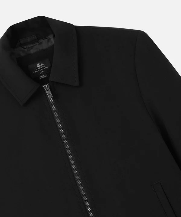 The Indie Lusso Bomber Jacket - Black