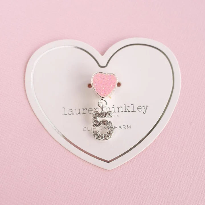 Lauren Hinkley - Number Clip on Charm 1-9