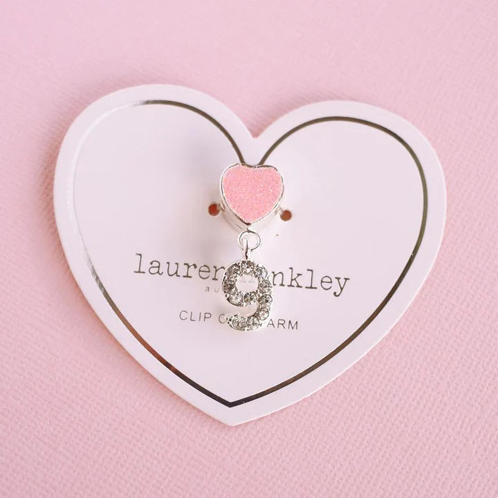 Lauren Hinkley - Number Clip on Charm 1-9