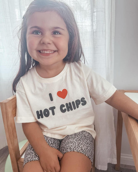 Lipoa Baby I Love Hot Chips Tee