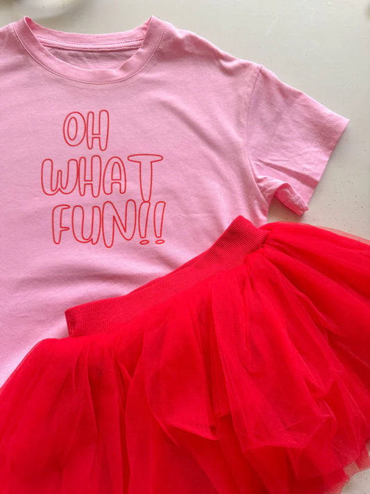 Lipoa Baby Oh What Fun Tee - Pink